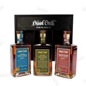 Blood Oath Trilogy 7 8 9 Third Edition Straight Bourbon Blood Oath Trilogy Third Edition Straight Bourbon 3 Pack 750ml - Hi Proof - Blood Oath