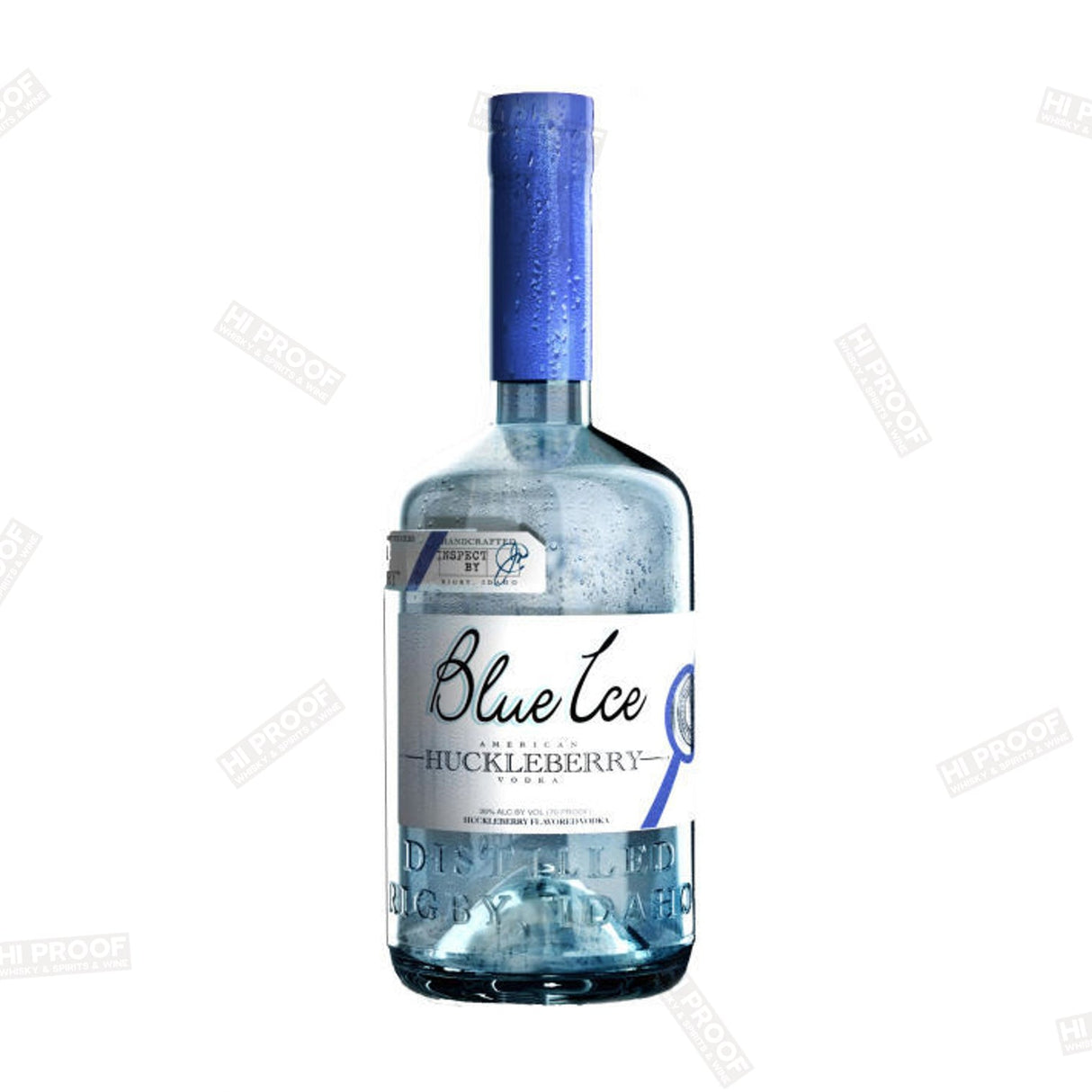Blue Ice American Huckleberry Vodka 750ml - Hi Proof - Blue Ice
