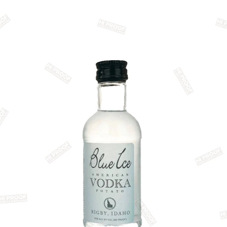 Blue Ice American Potato Vodka 50ml - Hi Proof - Blue lee