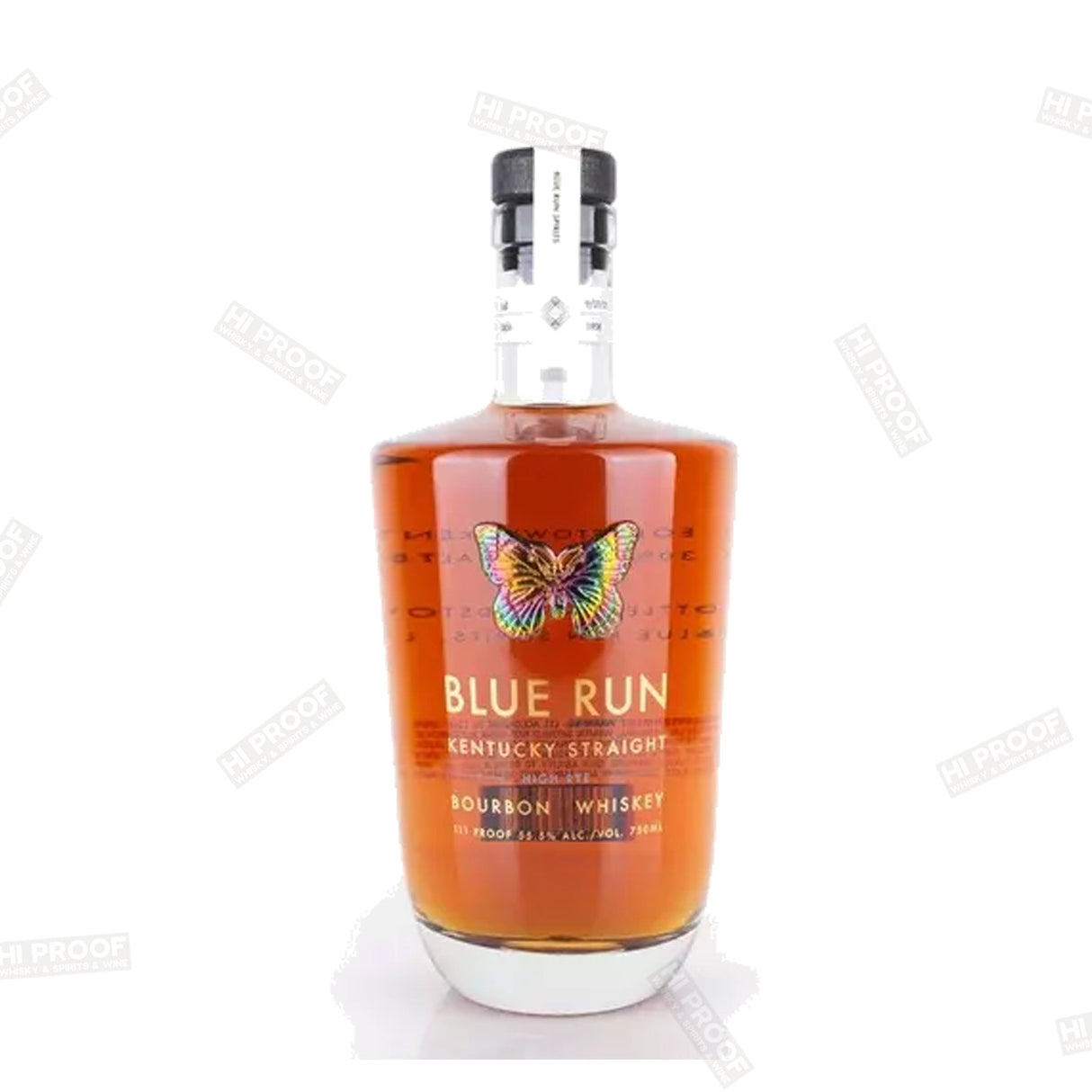 Blue Run Straight Bourbon Whiskey Lto Trifecta Blend 117.1 Proof 750ml - Hi Proof - Blue Run