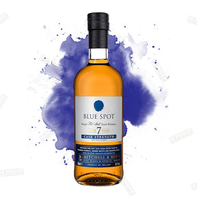 Blue Spot Irish Whiskey Cask Strength 7 Year Old 750ml - Hi Proof - Blue Spot