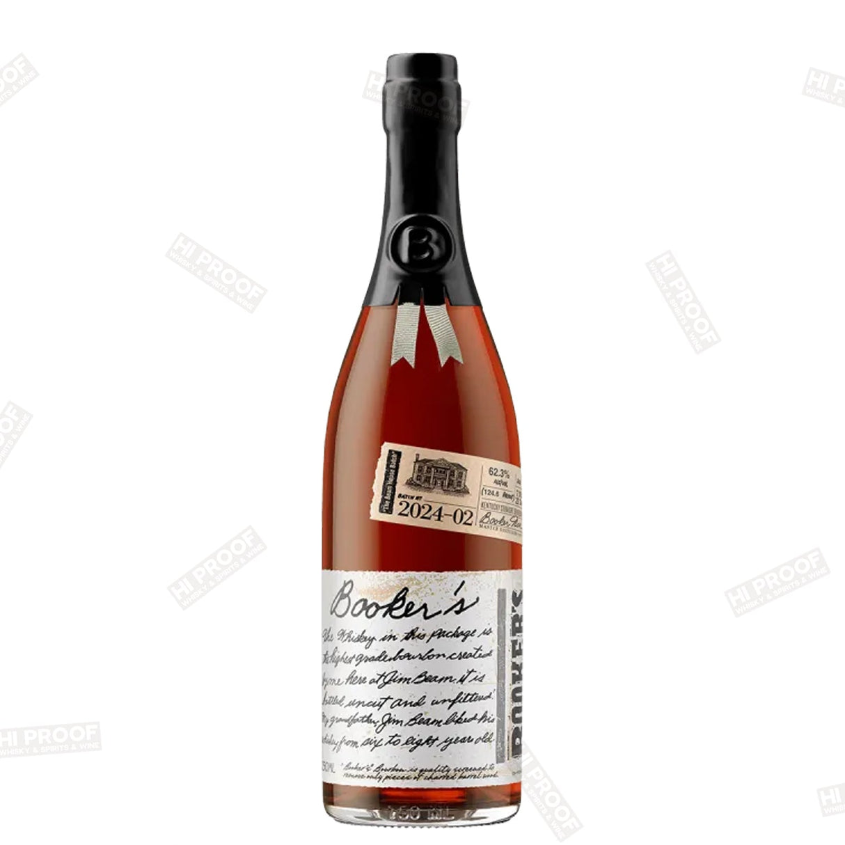 Booker's 2024 - 02 The Beam House Batch Kentucky Straight Bourbon Whiskey 750ml - Hi Proof - Booker's