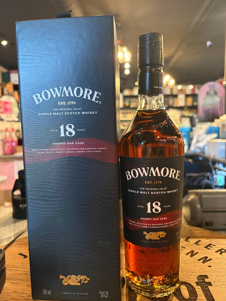 Bowmore 18 Year Old - Sherry Oak Cask 700mL - Hi Proof - Bowmore