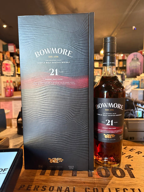 Bowmore 21 Year Old - Sherry Oak Cask 700mL - Hi Proof - Bowmore