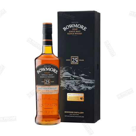 Bowmore 25 Year Single Malt Scotch 25 year 750ml - Hi Proof - Bowmore