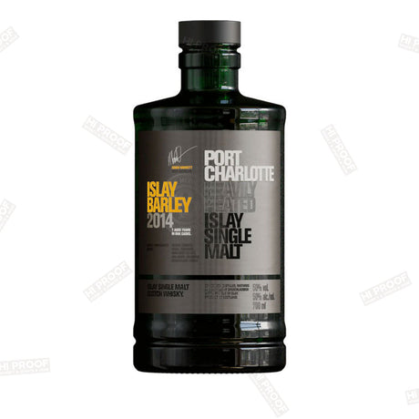 Bruichladdich Port Charlotte 2014 Barley Islay Single Malt Scotch 750ml - Hi Proof - Bruichladdich