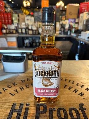 Buckhorn Black Cherry Bourbon Whisky 750ml - Hi Proof - Buckhorn