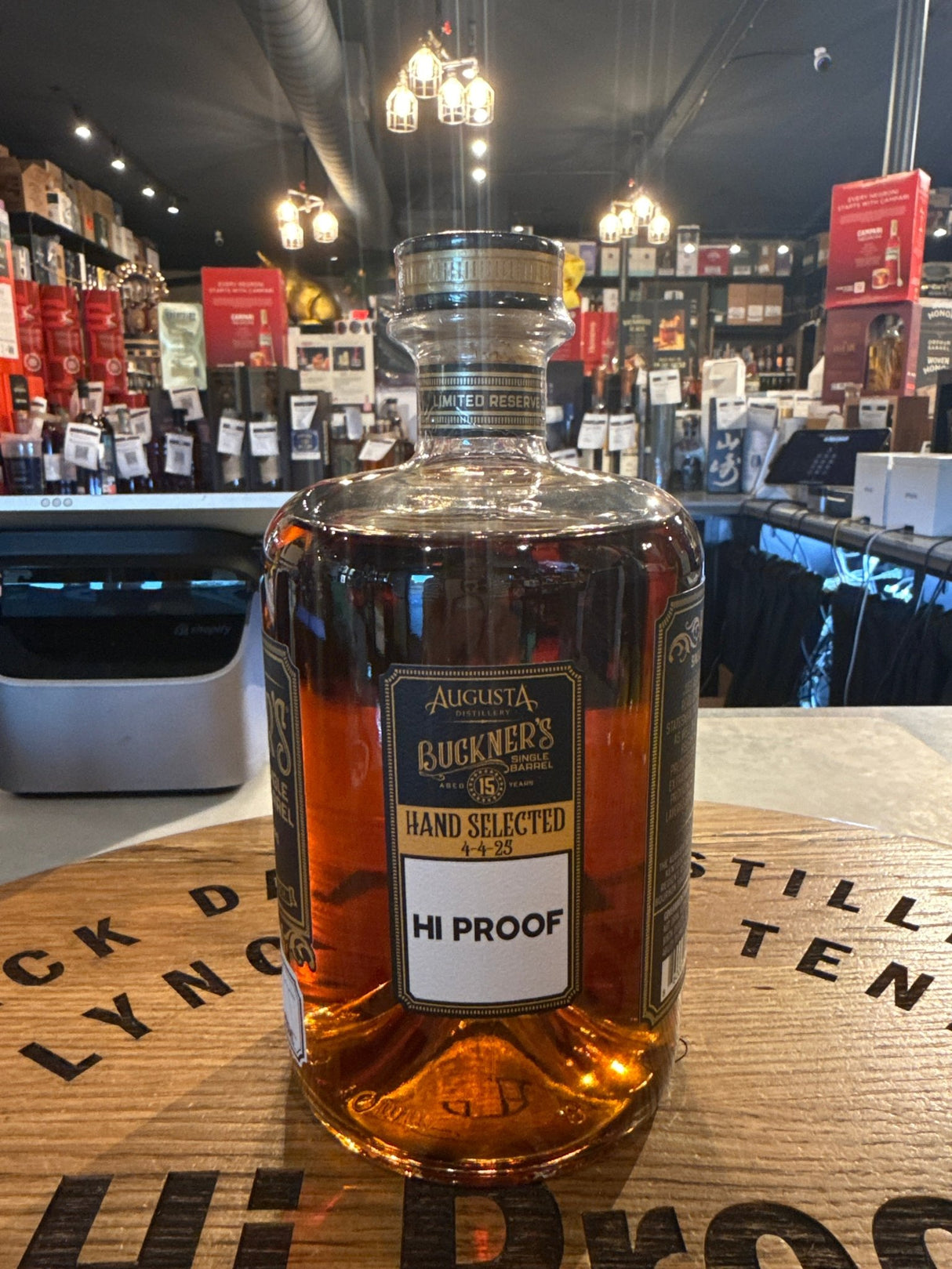 Buckner's 15 Year Single Barrel Hi Proof Pick 750 mL (75% corn, 13% rye, and 12% barley mash bill) - Hi Proof - BUCKNER'S