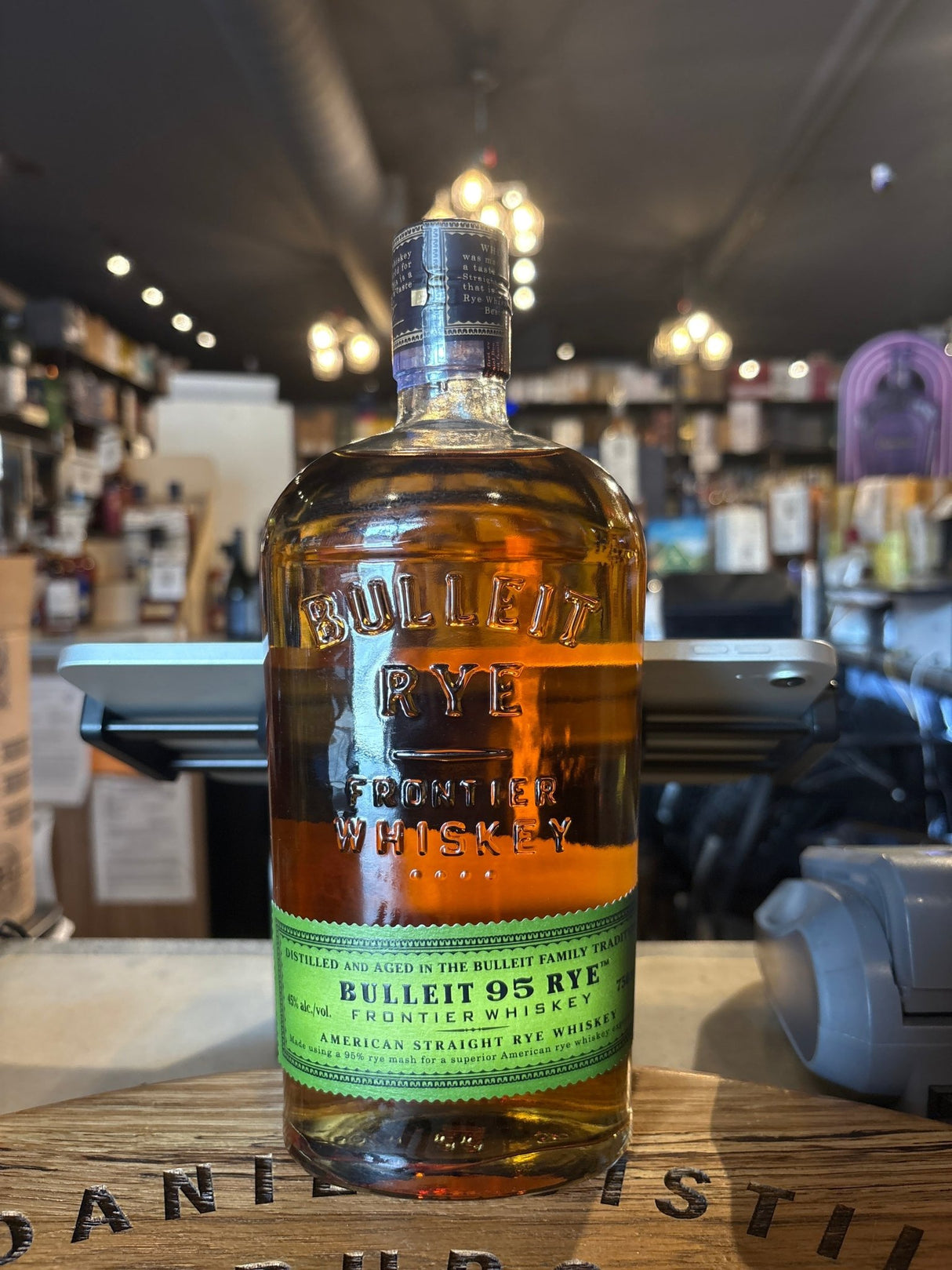 Bulleit 95 Rye Whisky 90 Proof 750ml - Hi Proof - Bulleit
