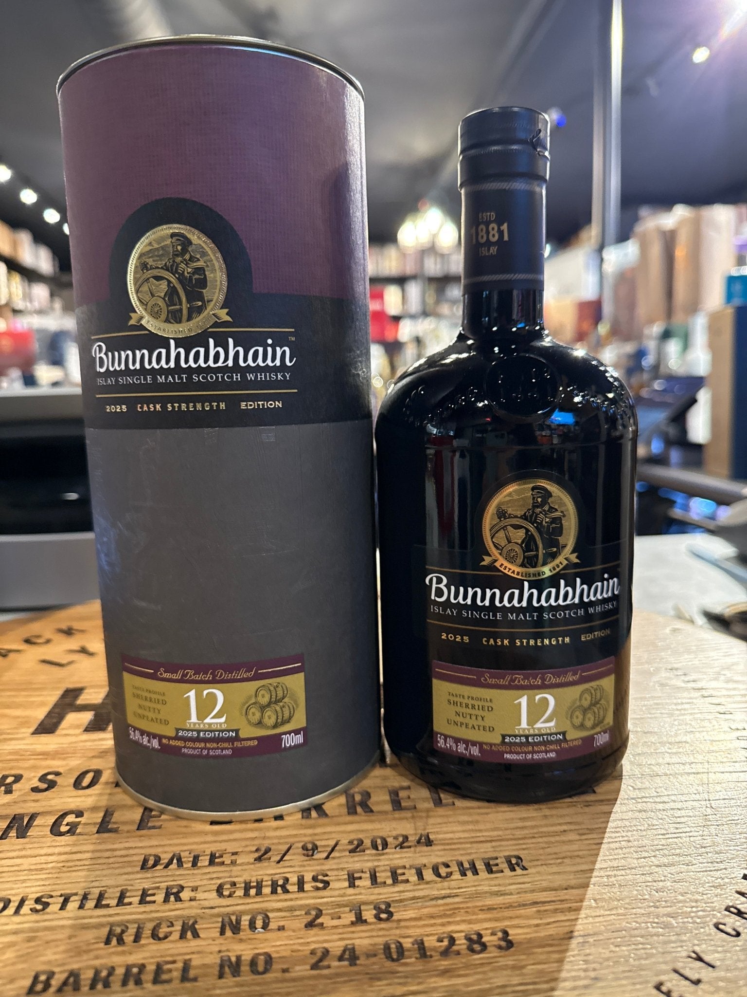 Bunnahabhain 12 Year Cask Strength Single Malt – Hi Proof