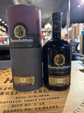 Bunnahabhain 12 Year Cask Strength 112.8 Proof Single Malt Whisky 700mL 2025 release - Hi Proof - Hi Proof