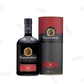 Bunnahabhain 12 Year Old Islay Single Malt Scotch Whisky 750ml - Hi Proof - Bunnahabhain
