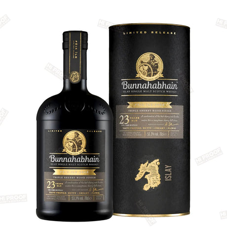 Bunnahabhain Feis Ile 2024 Triple Sherry 23 Year Old Scotch Whisky 700ml - Hi Proof - Bunnahabhain