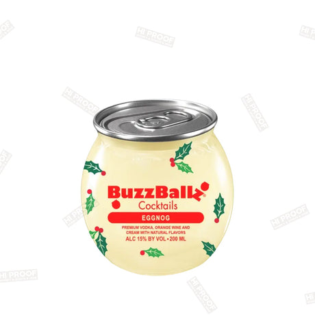Buzzballz Cocktails Eggnog 200ml - Hi Proof - Buzzballz