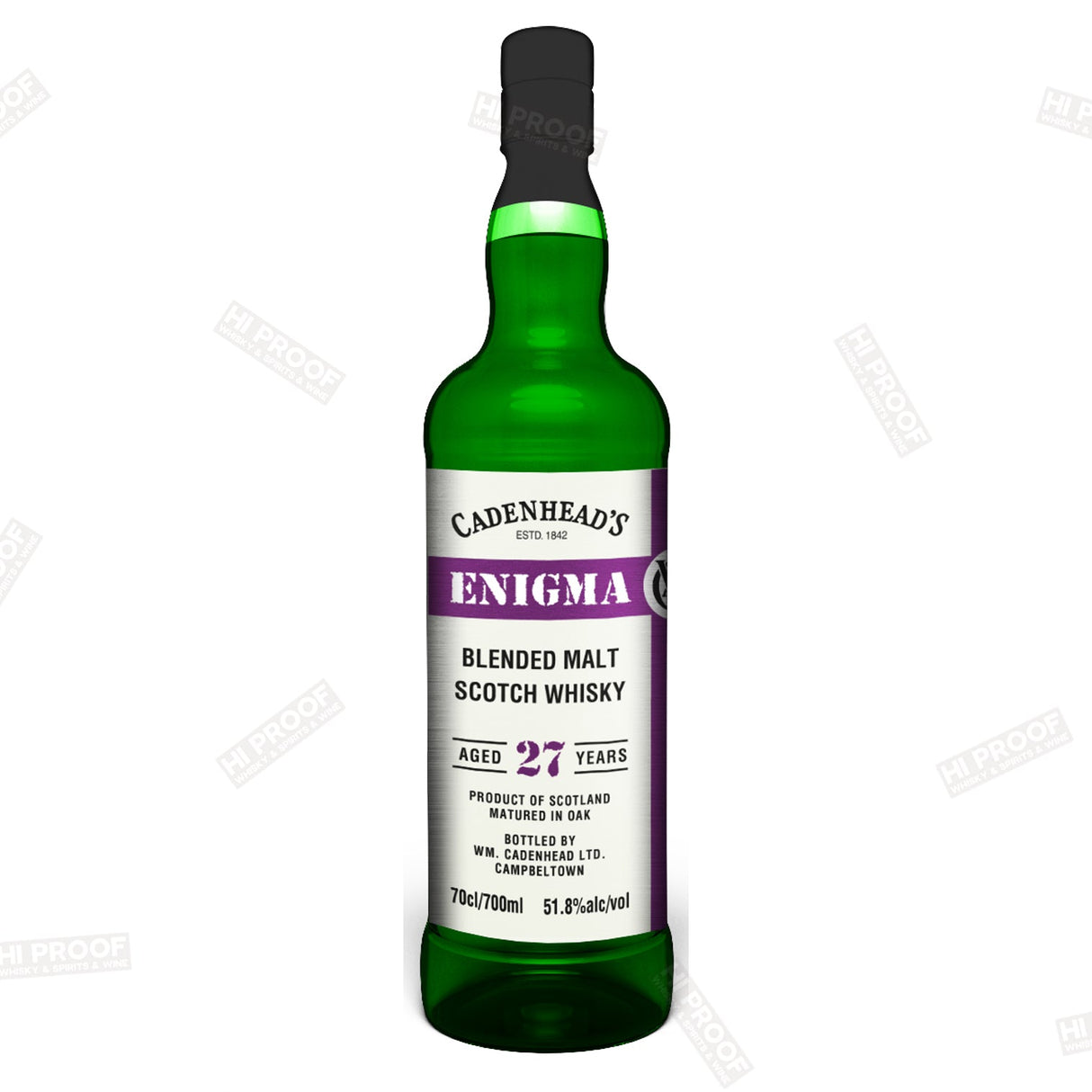 Cadenhead's Enigma 1997 27 years old Blended Malt Whisky From Scotland 700ml - Hi Proof - Cadenhead