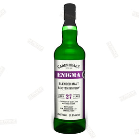 Cadenhead's Enigma 1997 27 years old Blended Malt Whisky From Scotland 700ml - Hi Proof - Cadenhead