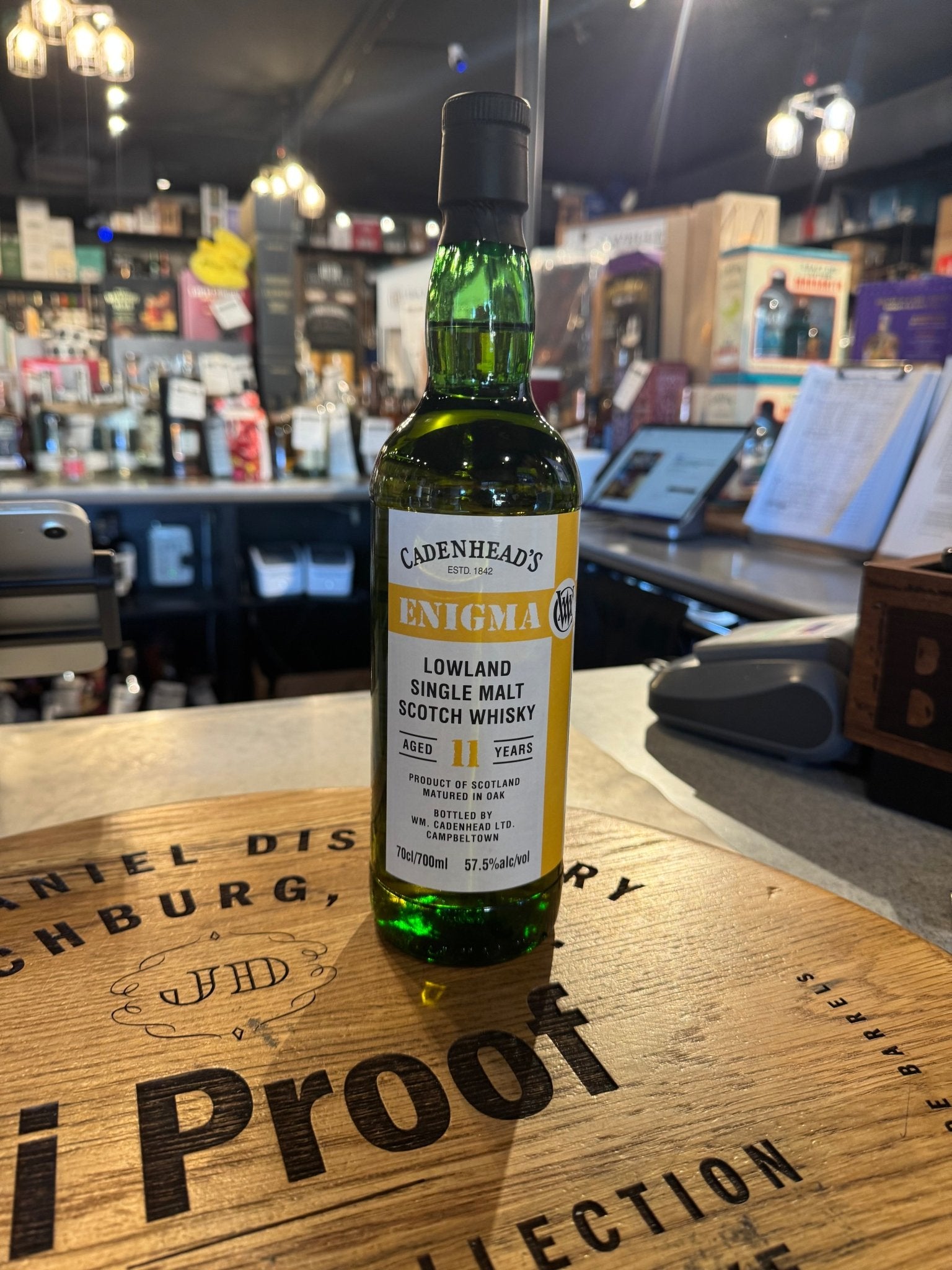 Cadenhead's Enigma 2013 Lowland 11 Year Whisky – Hi Proof