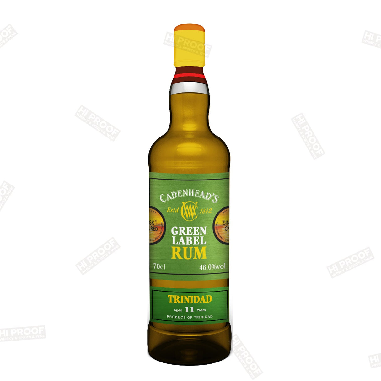 Cadenheads Trinidad Rum 11 years (Green Label Rum) 750ml - Hi Proof - Cadenhead
