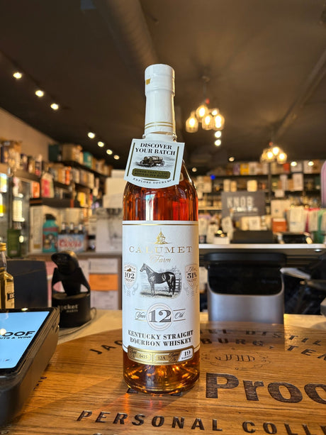 Calumet Farm 12 Year 102 Proof Kentucky Straight Bourbon Whiskey 750mL - Hi Proof - Calumet Farm