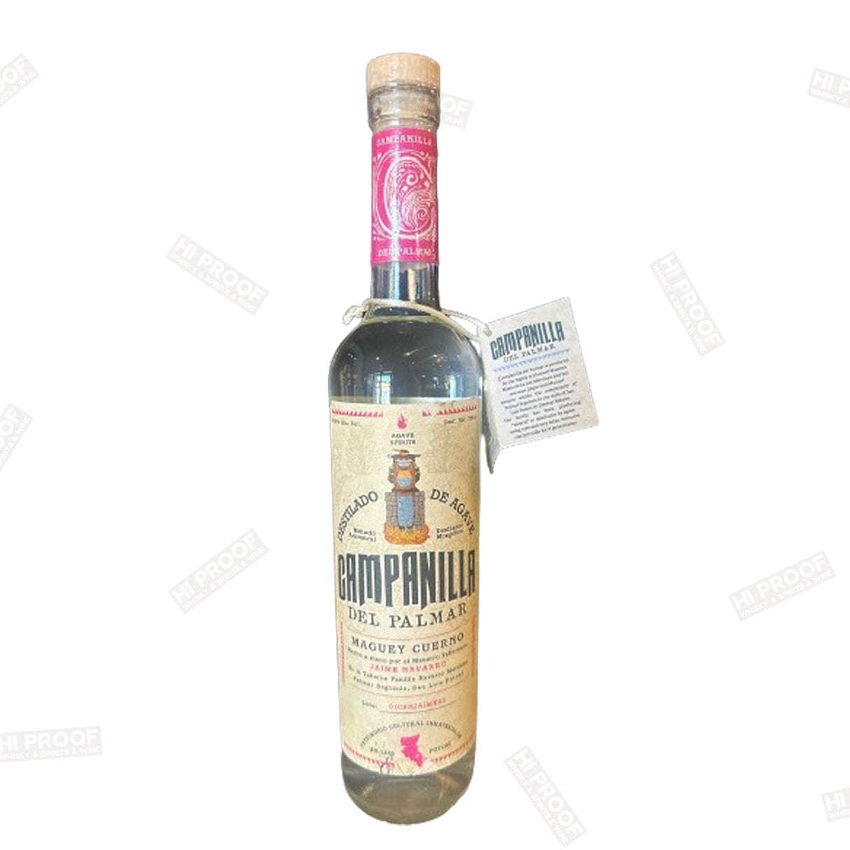 Campanilla "Maguey Cuerno" Jaime Navarro Mezcal 50.9% Alc./Vol - Hi Proof - Campanilla