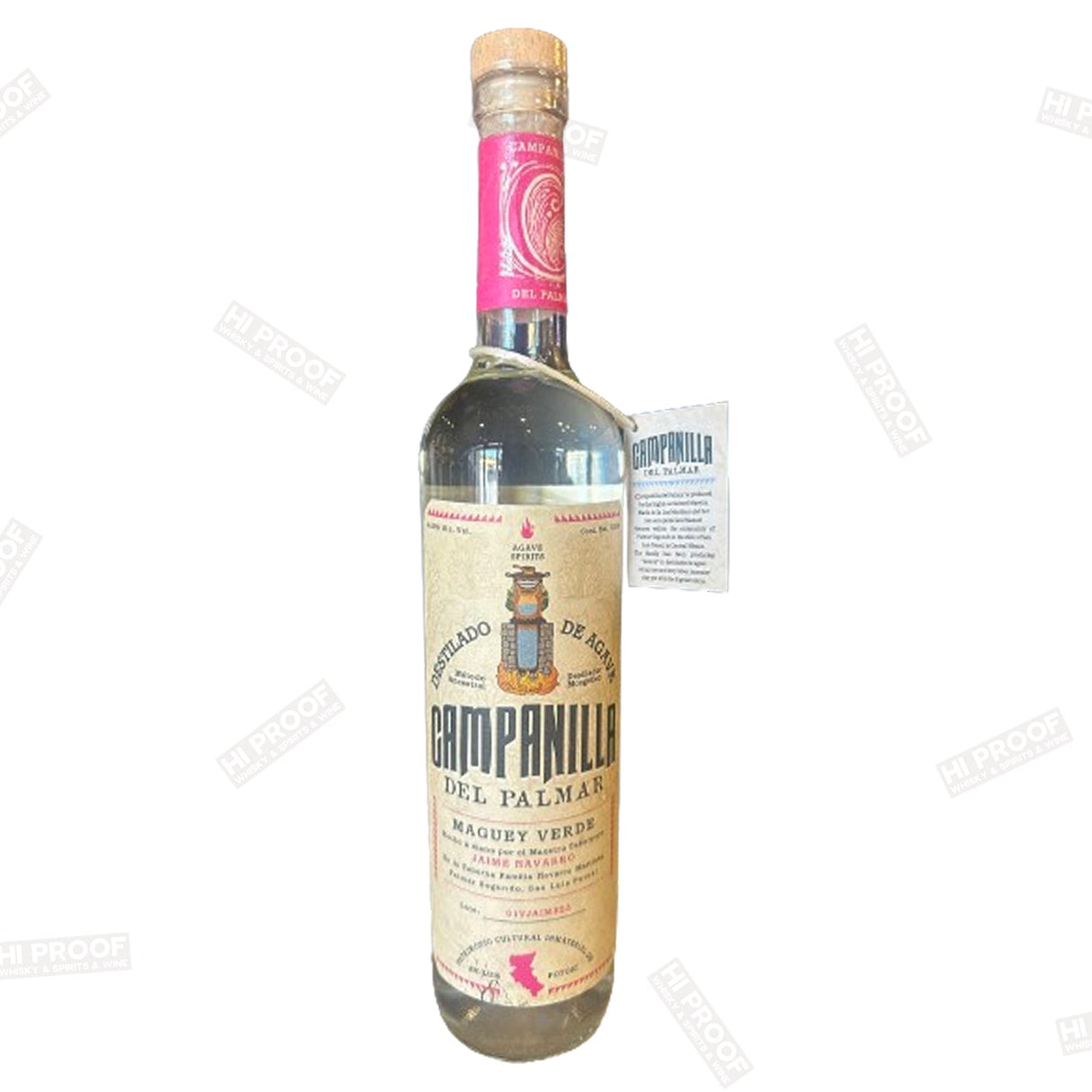Campanilla "Maguey Verde" Jaime Navarro Mezcal 48.9% Alc./Vol - Hi Proof - Campanilla