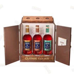 Campari Cask Tales Aperitivo Liqueur Collection Gift set ( 1L X 3) - Hi Proof - CAMPARI