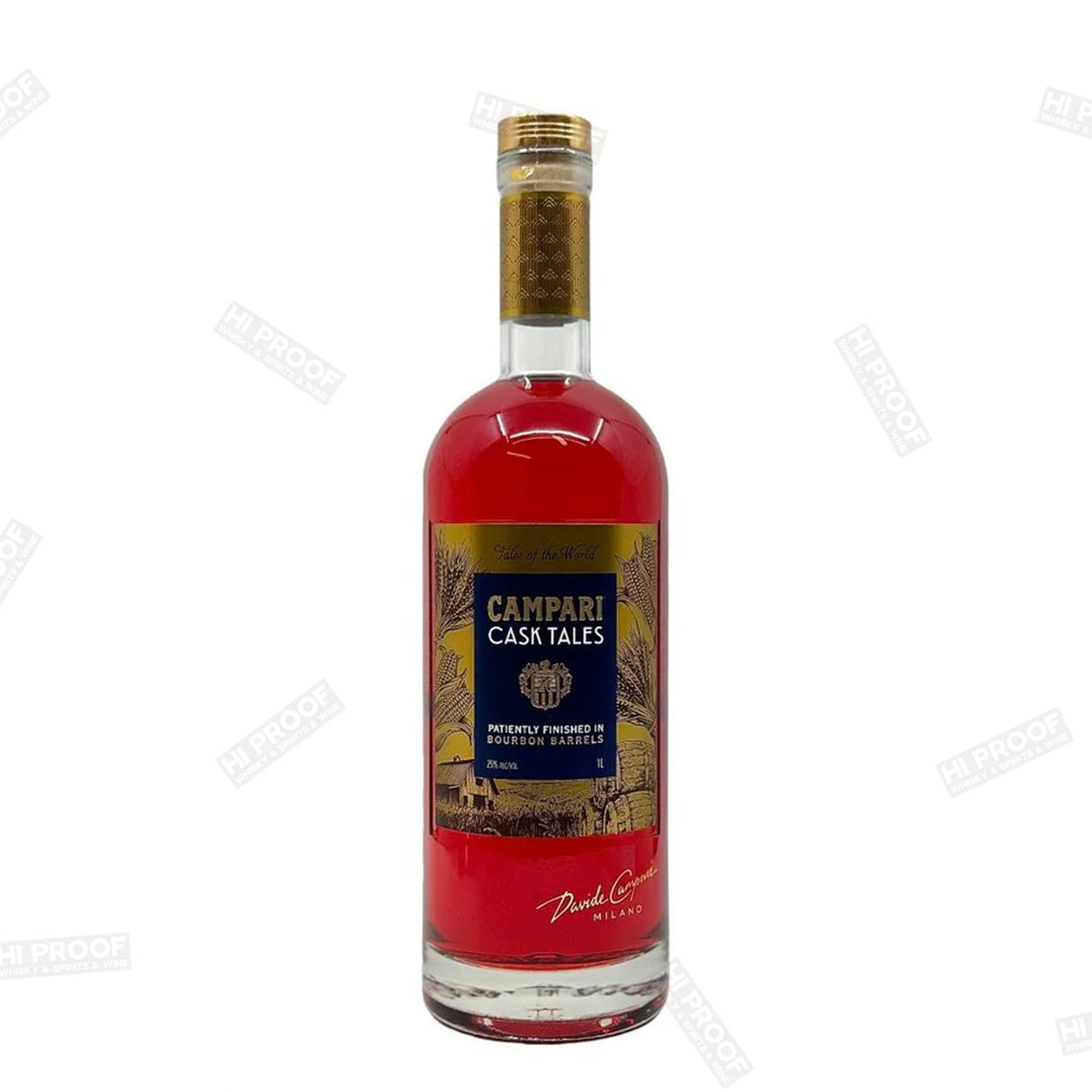Campari Cask Tales Liqueurs Bourbon Barrel Finished 1L - Hi Proof - Campari