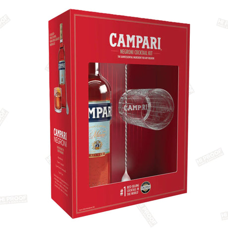 CAMPARI LIQUEUR NEGRONI COCKTAIL KIT 750ml - Hi Proof - CAMPARI