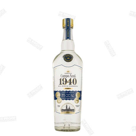 Campo Azul 1940 Blanco Tequila 750 ML - Hi Proof - Campo AZUL