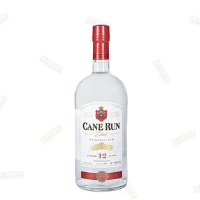 CANE RUN ESTATE WHITE RUM 1.75L - Hi Proof - CANE RUN
