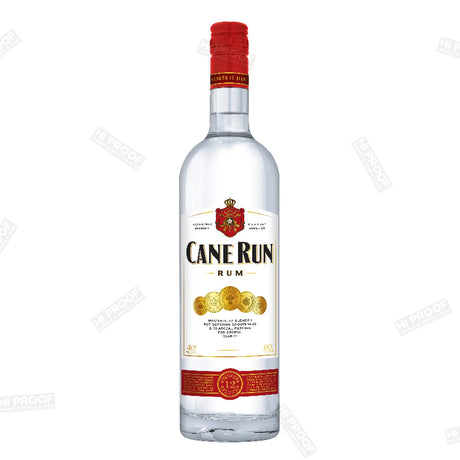 CANE RUN ESTATE WHITE RUM 1L - Hi Proof - CANE RUN