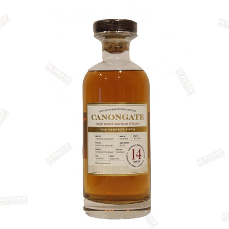 Canongate Single Barrel American Whisky 14 Years 750ml (Heaven Hill) - Hi Proof - Canongate