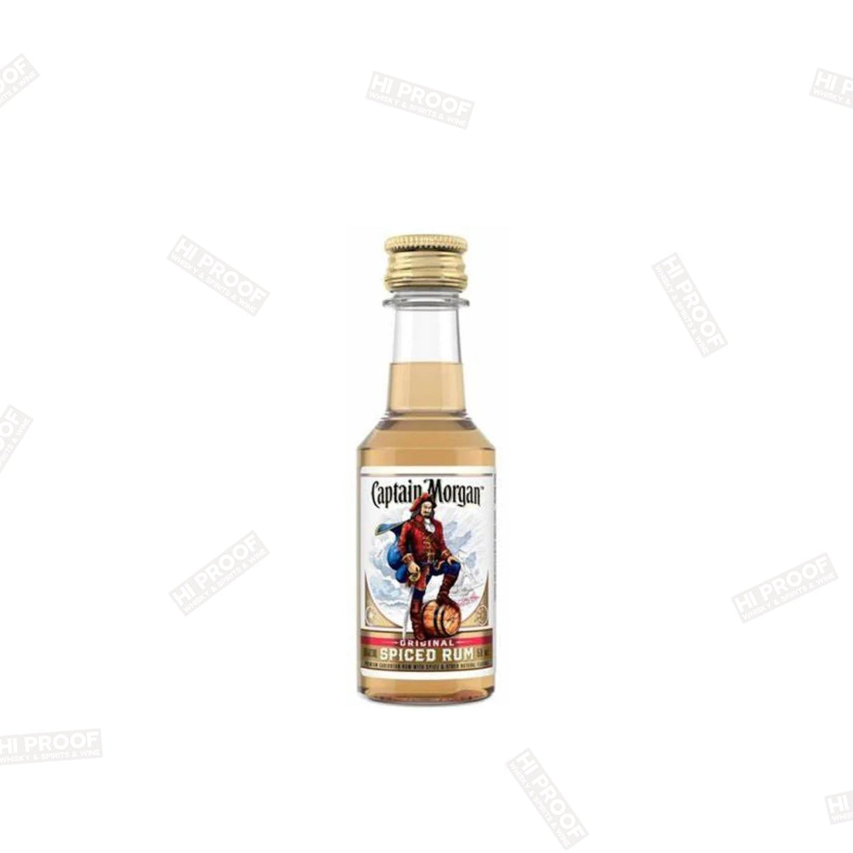 Captain Morgan Original Spiced Rum - 50ml - Hi Proof - Captain Morgan