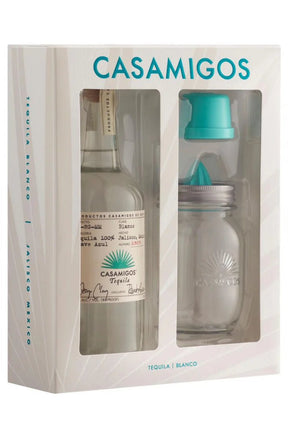 Casamigos Blanco with Mason Jar Juicer 750ml - Hi Proof - casamigos