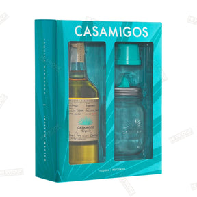Casamigos Reposado with Mason Jar Juicer 750ml - Hi Proof - casamigos