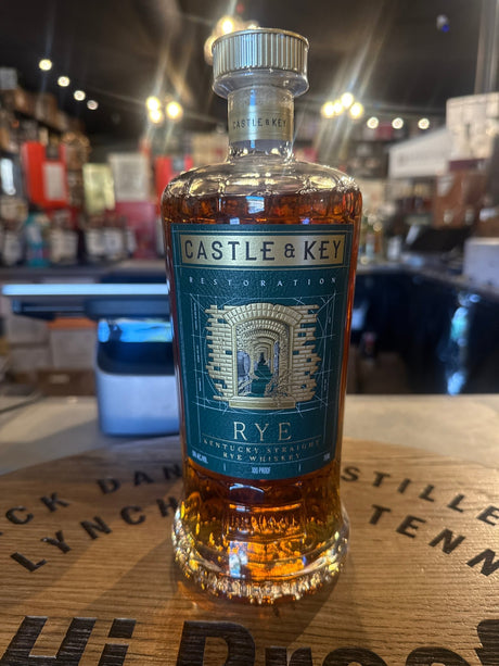 Castle & Key Restoration Rye 750mL - Hi Proof - CASTLE & KEY