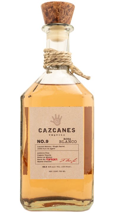 CAZCANES NO 9 TEQUILA ROSA BLANCO 750 ML - Hi Proof - Cazcanes