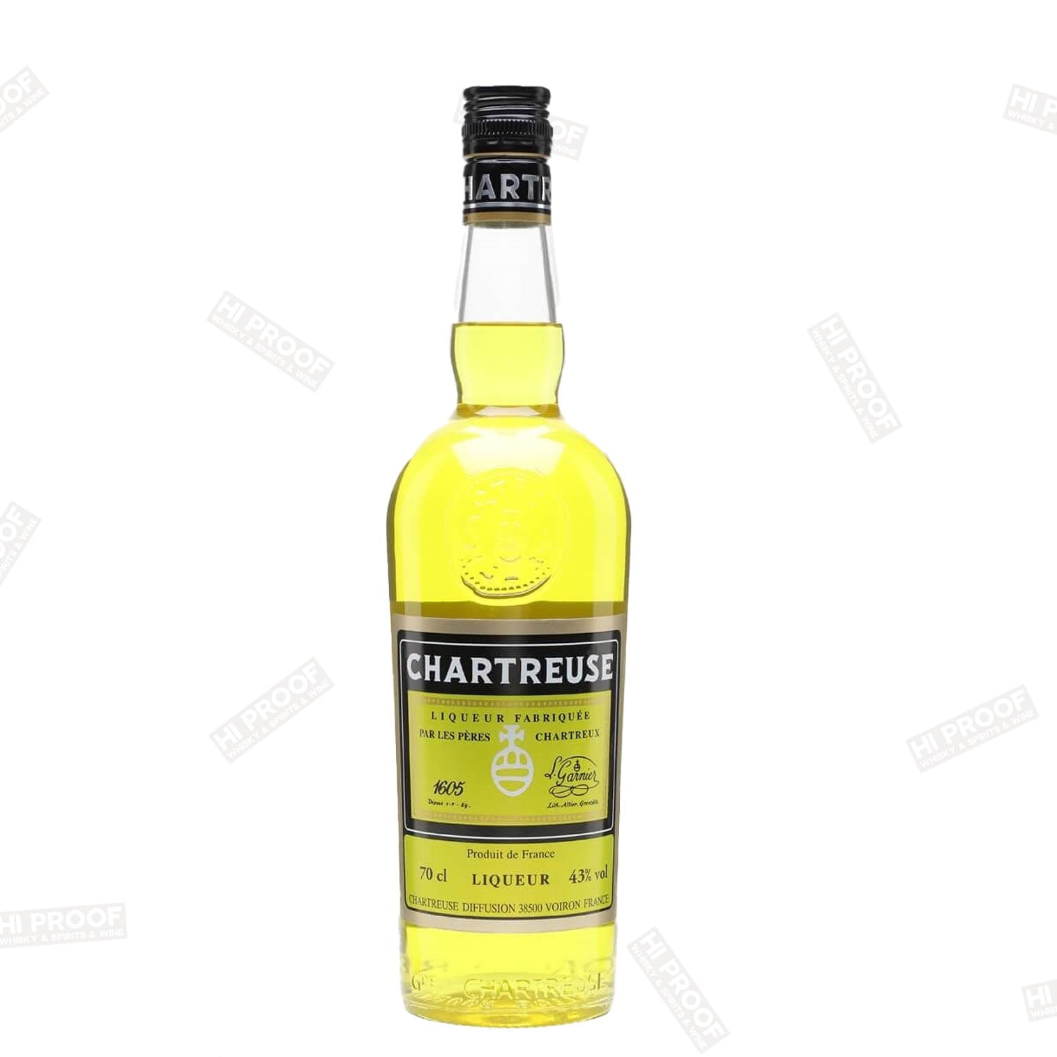 Chartreuse Yellow 86 Proof 750ml - Premium Liqueur – Hi Proof