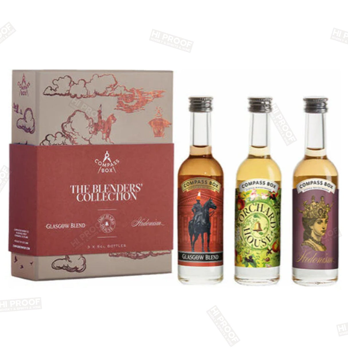Compass Box The Blenders Collection 50ml x 3 bottles - Hi Proof - Compass Box