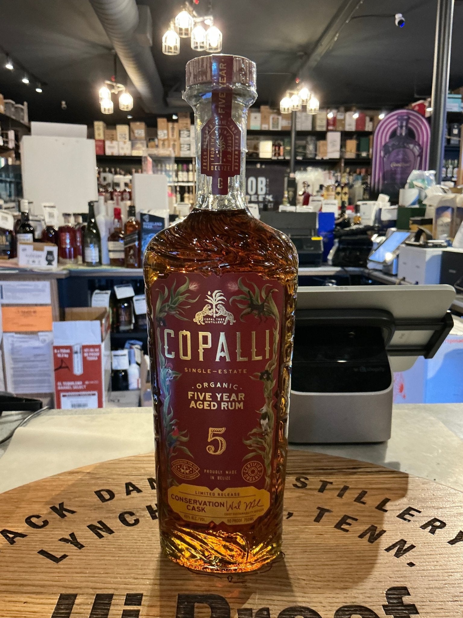 Copalli Conservation Cask 5Yr Rum - Premium Belizean – Hi Proof