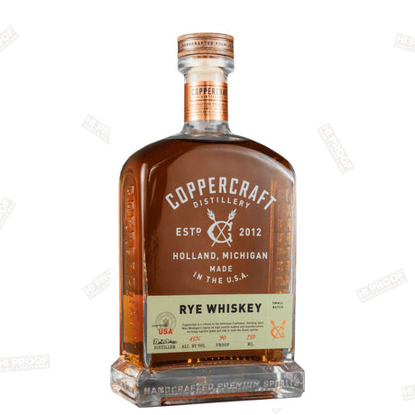 Coppercraft Rye 750ML - Hi Proof - Coppercraft