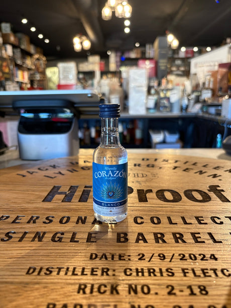 Corazon Blanco Tequila 50mL (Mini) - Hi Proof - Corazon