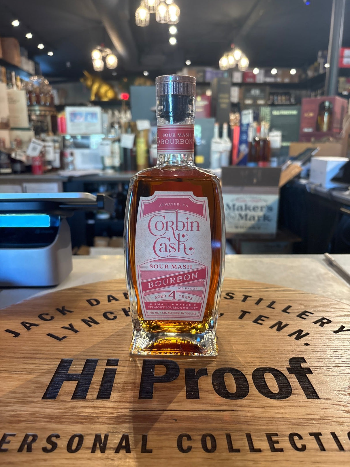 Corbin Cash Sour Mash Bourbon 106 Proof - Hi Proof - Corbin Cash
