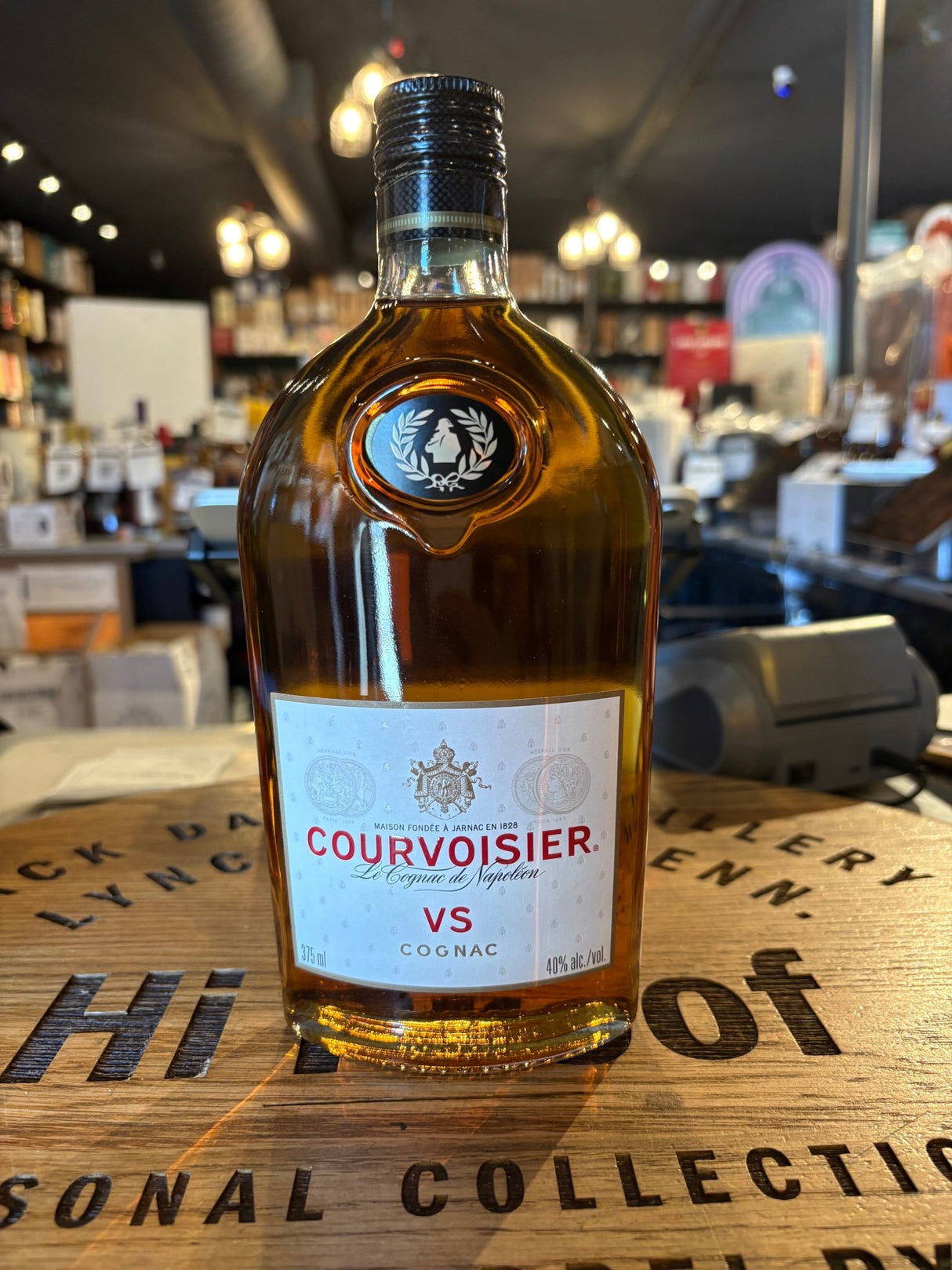 Courvoisier VS Cognac - 375mL (FLASK) - Hi Proof - Courvoisier
