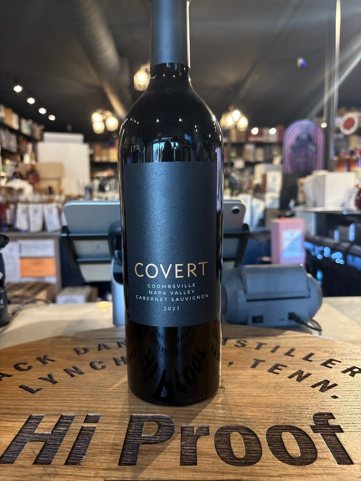 Covert Estate Black Label Cabernet Sauvignon 2021 750ml - Hi Proof - Covert Estate