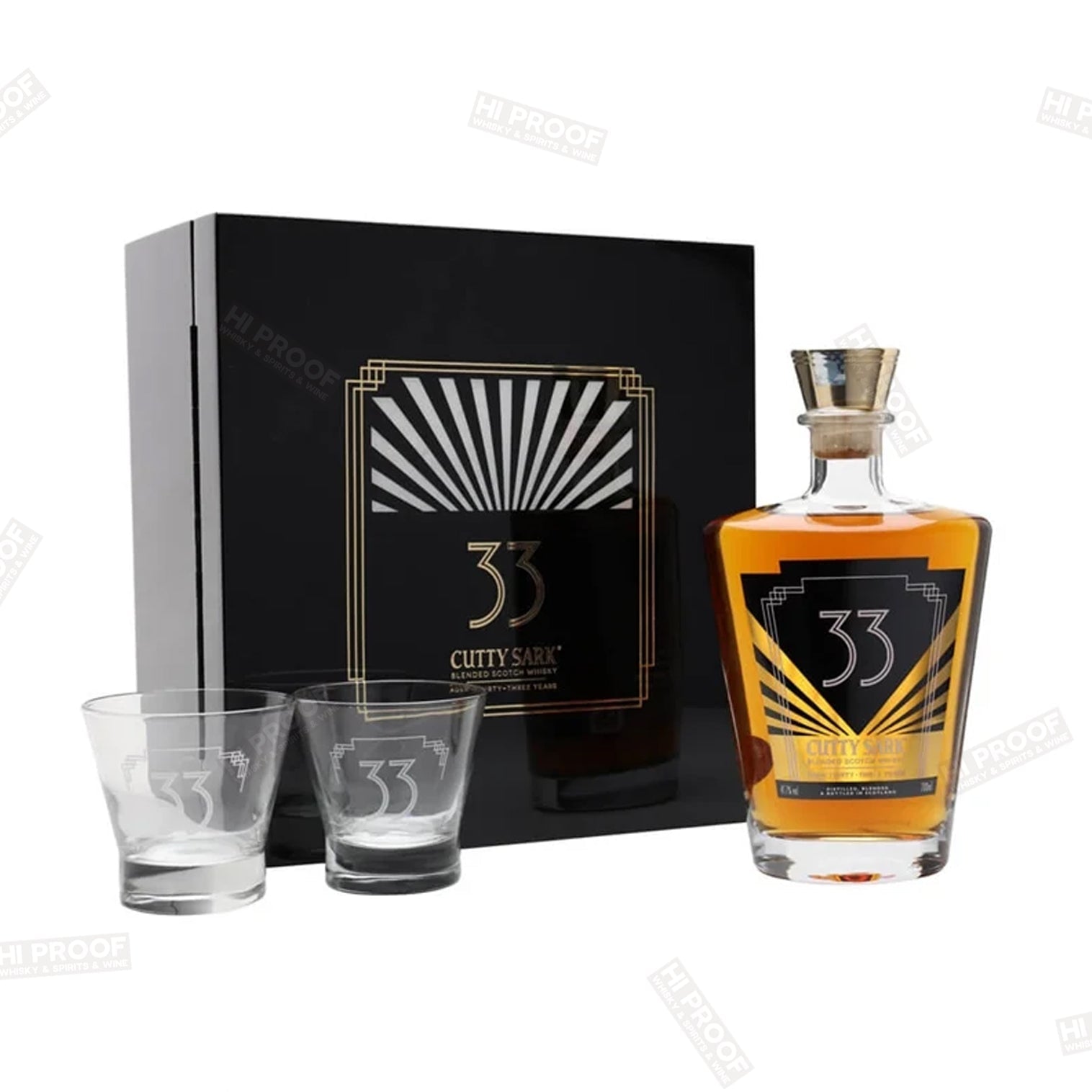 3-3338 CUTTY SARK スコッチウイスキー 86 特級 2本セット Cutty Sark 33 Year Old Scotch - Limited Edition – Hi Proof