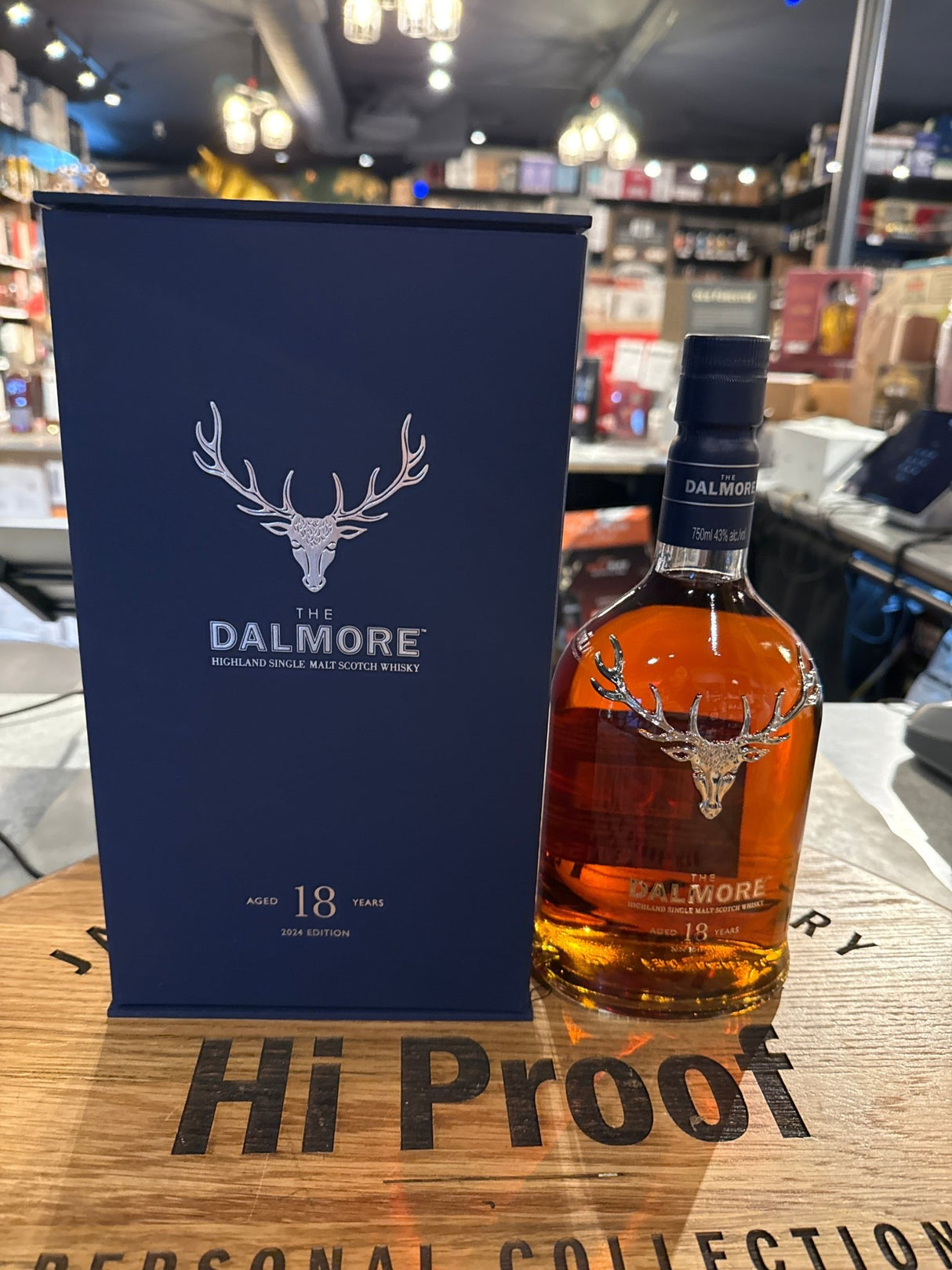 Dalmore 18 Years Old Highland Single Malt Scotch Whisky 750ml 2024 EDITION - Hi Proof - Dalmore