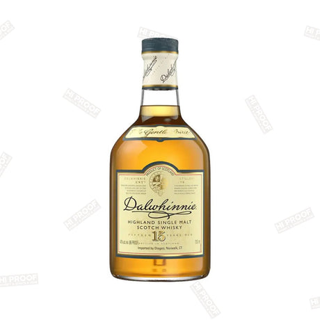 Dalwhinnie 15 Year Old Single Malt Scotch Whisky 750 ml - Hi Proof - Dalwhinnie