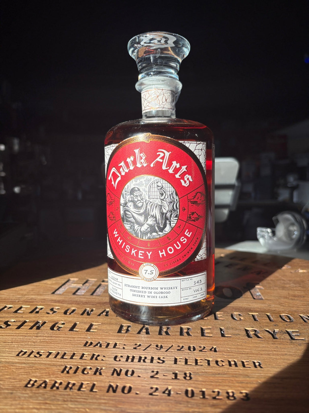 Dark Arts Oloroso Sherry Garcia Vol. 2 113.76 proof 750mL - Hi Proof - Dark Arts