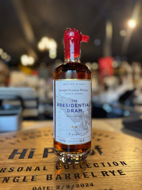 Deal! The Presidential Dram 8 Year Barrel Proof 116.3 Proof Bourbon Whisky 700ml. MGP - Hi Proof - The Presidential Dram